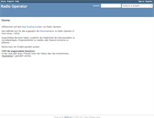 Tablet Screenshot of bugs.radio-operator.de
